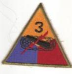 WWII 3rd Armored Patch Variant