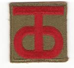 WWII Patch 90th Infantry Division