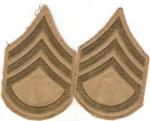 WWII Staff Sergeant Rank Pair