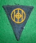 WWII 83rd Infantry Division OD Back