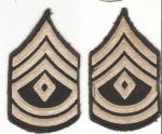 WWII 1st Sergeant Patches Pre-1942