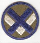 WWII 15th Corps Patch