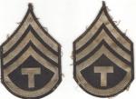 WWII Tech Staff Sergeant Rank Bevo T/3