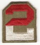 WWII 2nd Army Patch