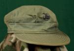 WWII USMC Marine P44 HBT Cap Hat