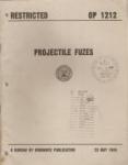 Manual USN Projectile Fuzes