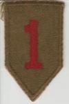 WWII 1st Infantry Division Patch