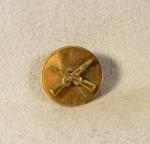 WWII Infantry Collar Disk Screw Back