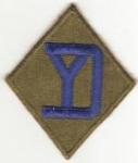 WWII 26th Infantry Division Patch