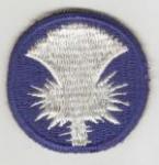 WWII 141st Infantry Ghost Division Patch Repro