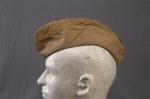 WWII Khaki Wool WAC Garrison Cap