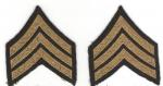 WWII Army Sergeant Chevrons