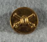 WWII Coastal Artillery Collar Disk Screw Back