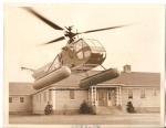 WWII Coast Guard Press Photo Rescue Helicopter 