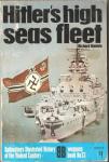 Ballantine Book Weapons 23 Hitlers High Seas Fleet