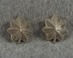 WWII era Lt. Colonel Rank Insignia Pins Pair