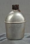 WWII Steel Canteen 1944 SM Co.