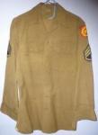 Army Wool Field Shirt Port Embarkation