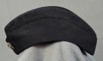 WWII era USN Navy WAVES Blue Overseas Officer Cap