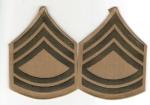 WWII USMC Gunnery Sergeant Rank Patch