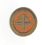 WWII Patch 44th Infantry Division Green Back