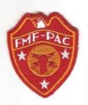 WWII USMC FMF PAC HQ Patch