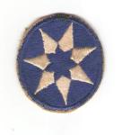 WWII 7th Service Command Patch Variant