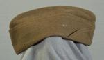 WWII OD Wool Garrison Cap British Made