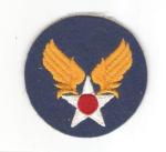 WWII AAF HQ Patch Felt Variant