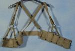 WWII USMC Marine M1 Garand Ammo Belt & Suspenders