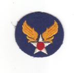 WWII AAF HQ Patch Felt Variant