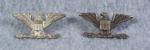 WWII era Colonel Rank Pin Sterling Meyer Pair USMC