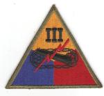 WWII Patch 3rd Armored Corps