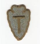 WWII 36th Infantry Division Patch Green Back Edge