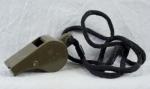 WWII USN 1944 Whistle & Lanyard