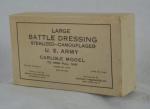 WWII Large Carlisle Dressing Bandage Camouflaged