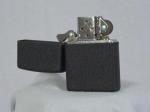 WWII Type Black Crackle Finish Zippo Lighter