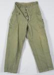 WWII US Army HBT Field Trousers Pants 3rd Pattern